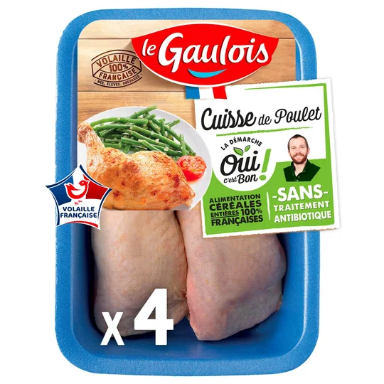 Cuisse de poulet Blanc