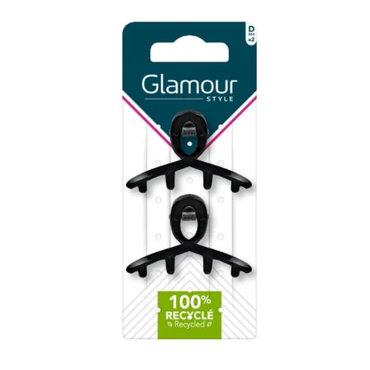 Pinces à Cheveux Noir