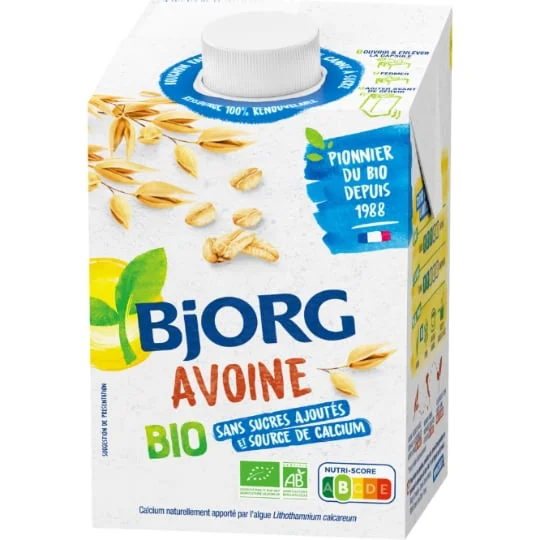 Boisson végétale avoine bio