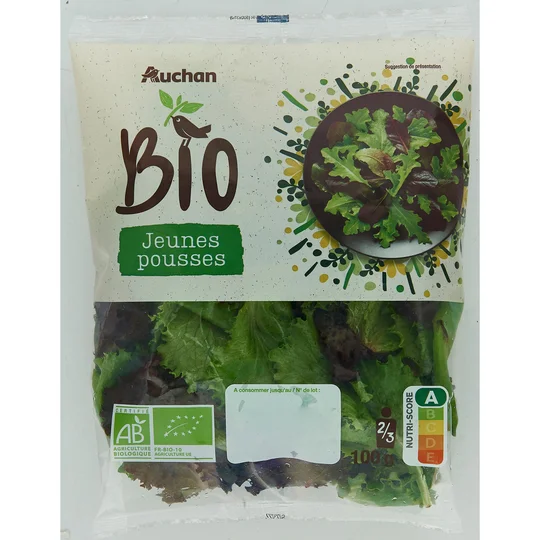 Mélange de jeunes pousses