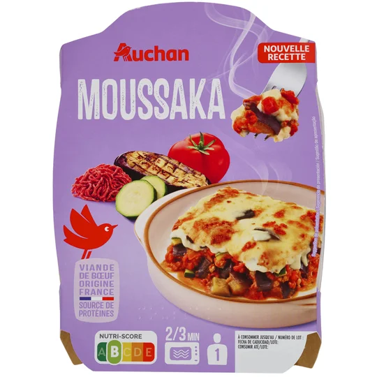 Moussaka sans couverts