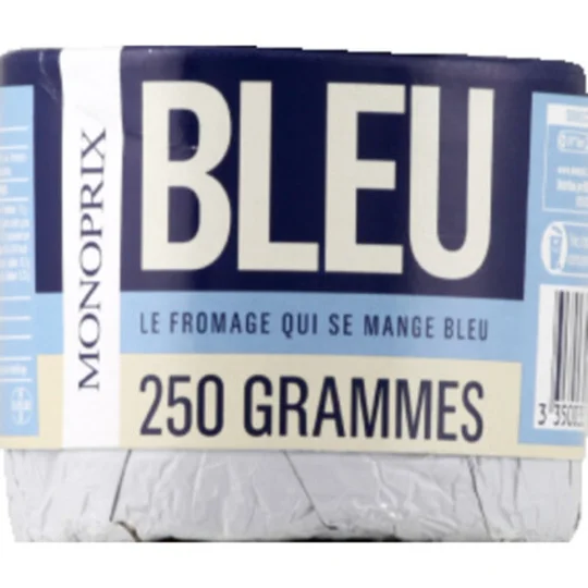 Bleu au lait pasteurisé