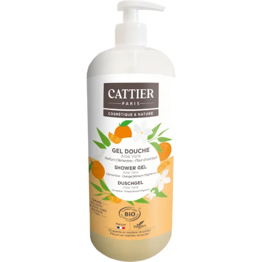 Gel Douche à la Clémentine et Fleur d'Oranger