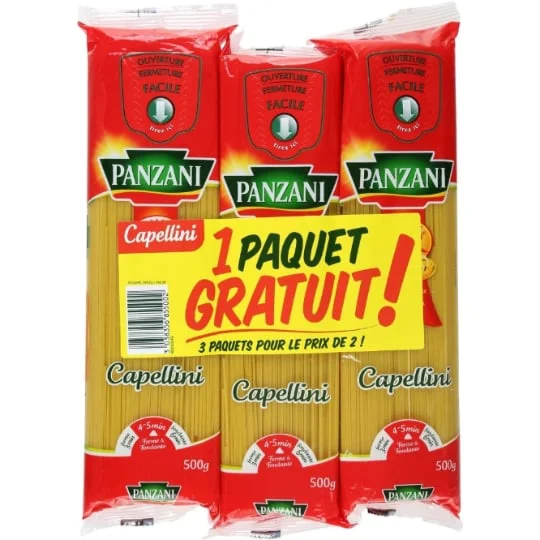 Pâtes capellini