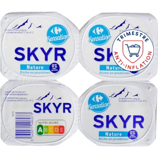 Fromage frais Skyr nature 0% MG