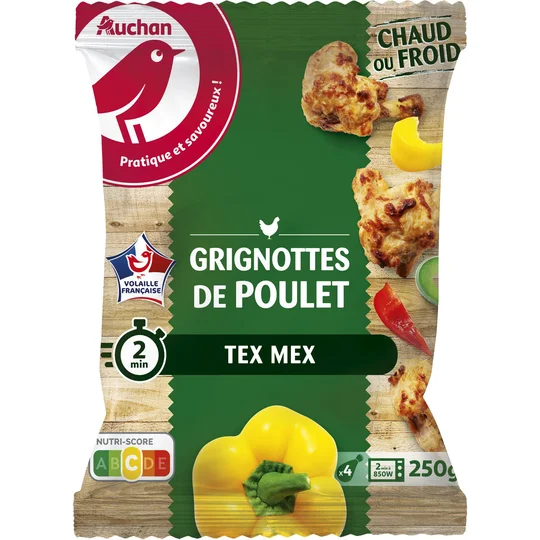 Grignottes de poulet tex mex