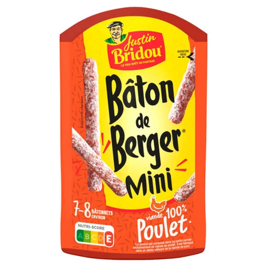 Bâton de Berger Mini 100% Poulet x10 Bâtonnets