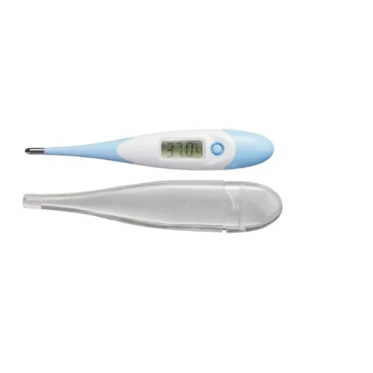 Thermomètre électronique bleu