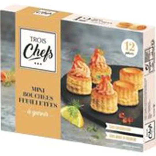 Mini bouchées feuilletés à garnir