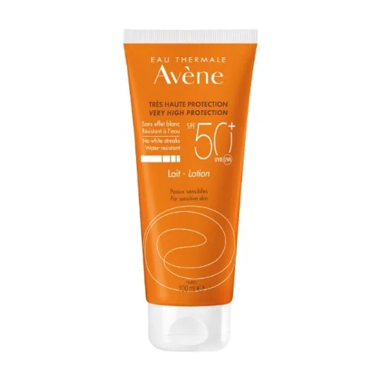 Lait solaire SPF50+ peau très claire