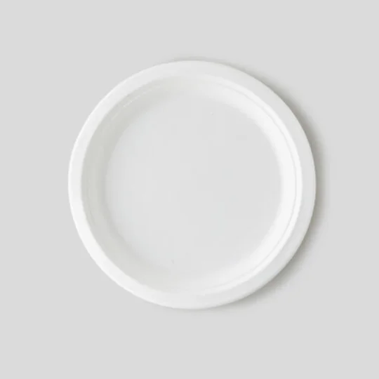 Assiettes, blanc, 23cm
