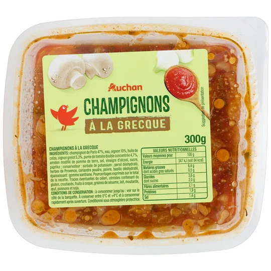 Champignons à la Grecque