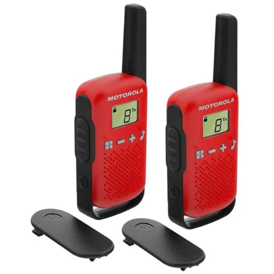 Pack de 2 Talkies Walkies TALKABOUT T42 - B4P00811RDKMAW - Rouge