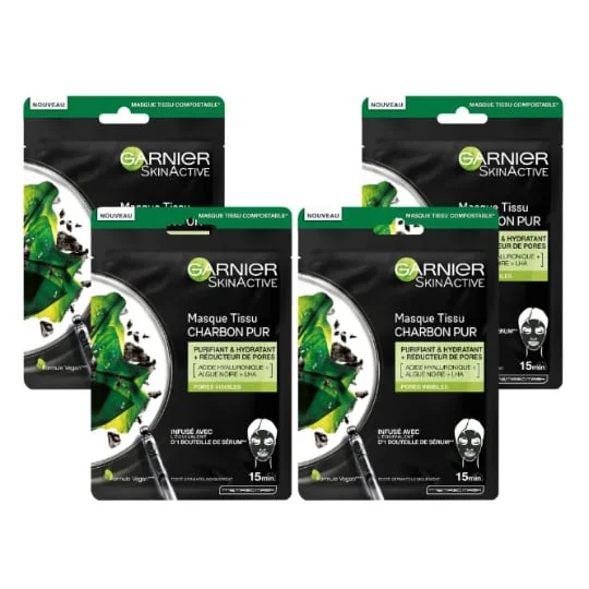 Masque visage Charbon Purifiant & Réducteur De Pores