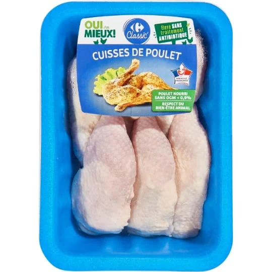 Cuisses de poulet blanc