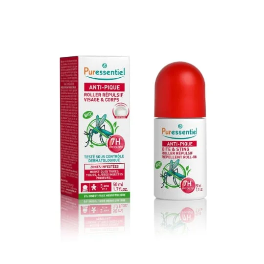 Traitement anti-moustique visage & corps anti-pique Bio