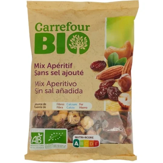 Mix apéritif sans sel ajouté