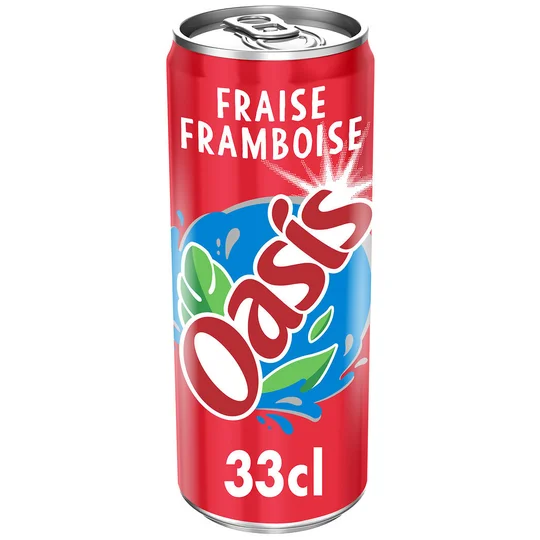 Boisson fruitée fraise framboise