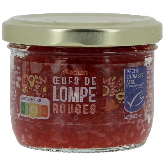 Oeufs de lompe rouges