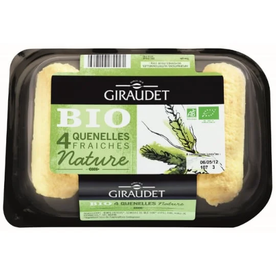 Quenelles bio nature