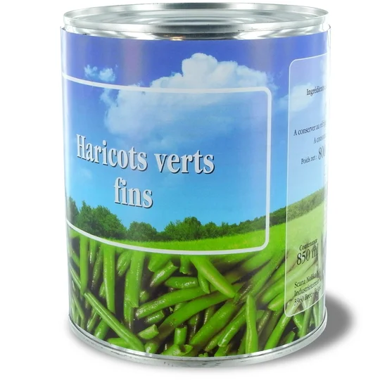 Haricots verts fins