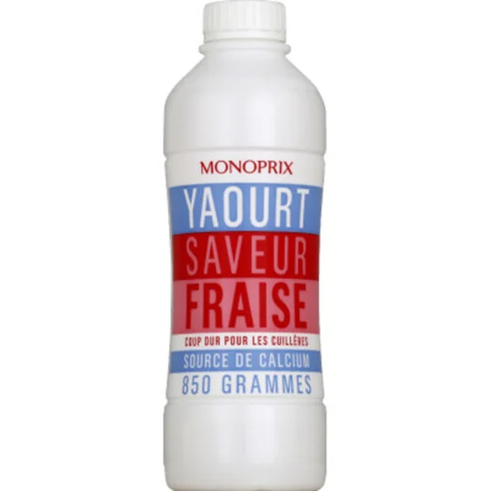 Yaourt saveur fraise