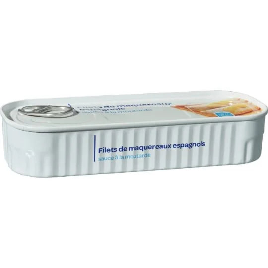 Filets de maquereaux espagnols sauce moutarde