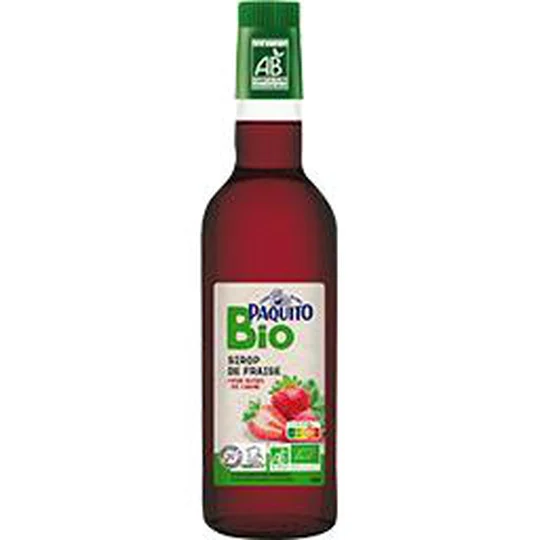 Sirop de fraise Bio