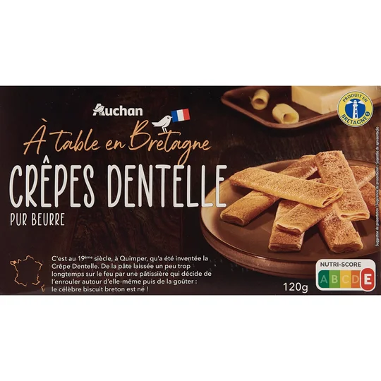 Crêpes dentelle pur beurre