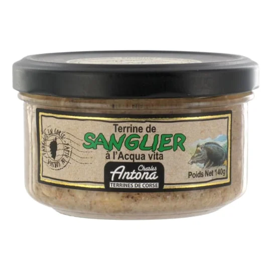 Terrine de Sanglier à l'acqua vita