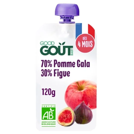 Pomme Figue Bio Gourde