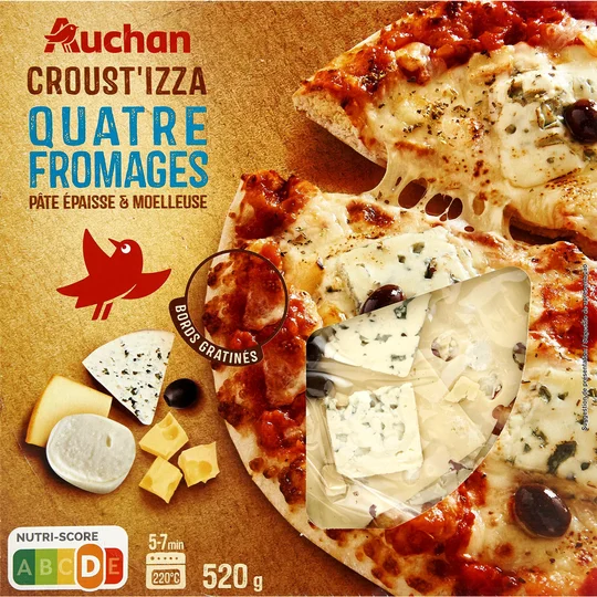 Croust izza 4 fromages