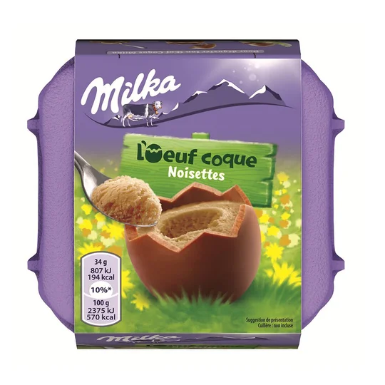 L'oeuf Coque noisettes