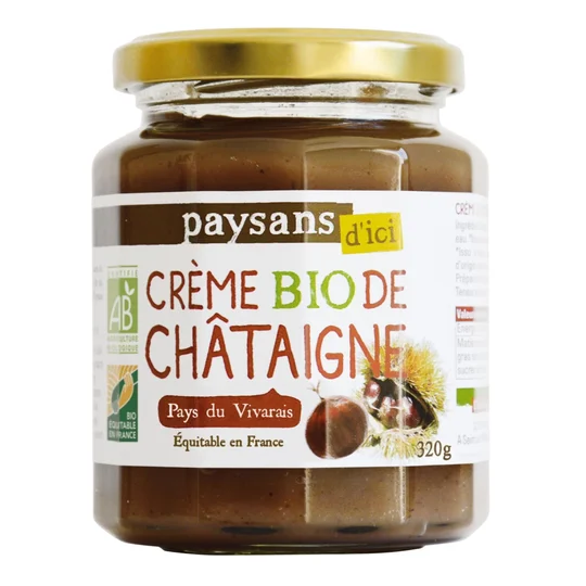 Crème de chataîgne de L'Aveyron bio