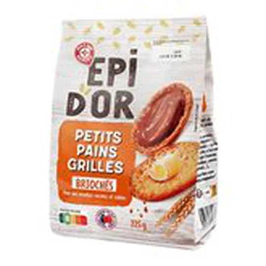 Petits pains grillés Briochés