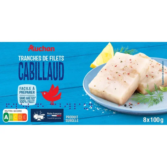 Filet de cabillaud