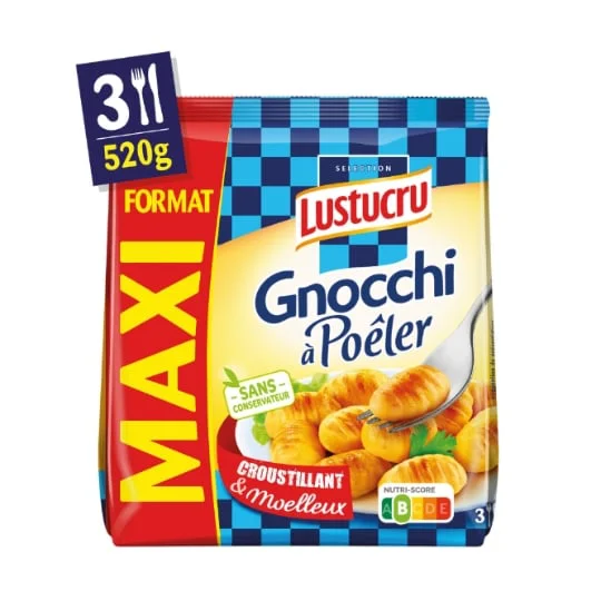 Pâtes Fraîches Gnocchi à Poêler