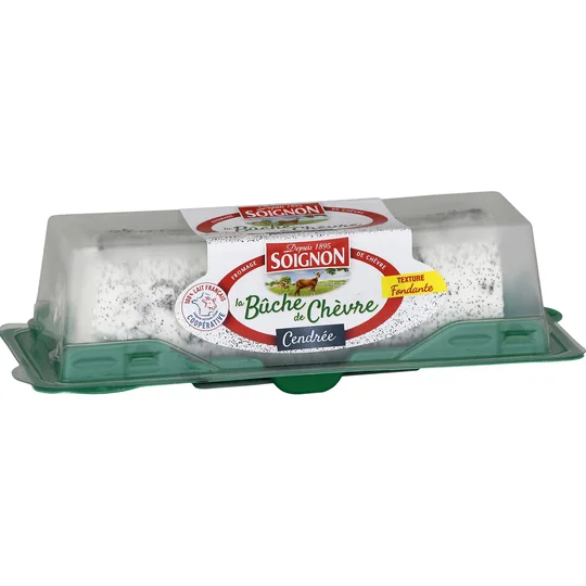 La bûche de Chèvre Cendrée