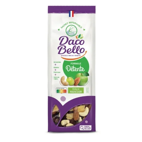 Fruits secs formule détente