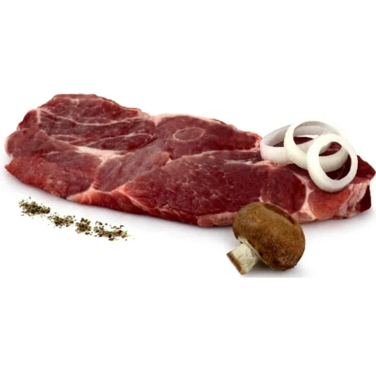 Viande de porc: Côte échine à griller