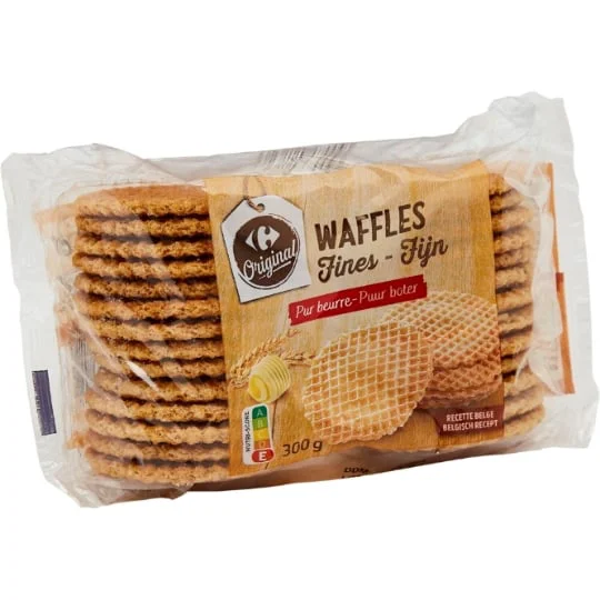 Biscuits gaufres fines pur beurre