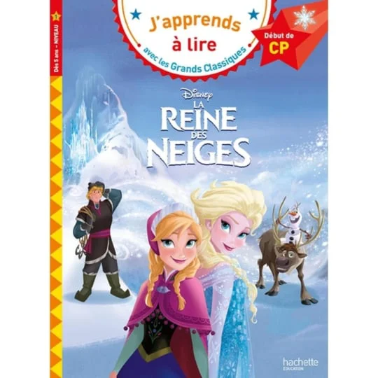 Livre La reine des neiges - cp - niveau 1 - Isabelle Albertin
