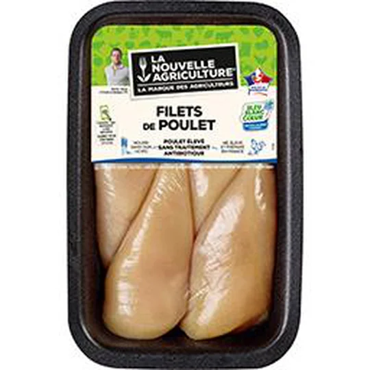 Filet de poulet sans traitement antibiotique