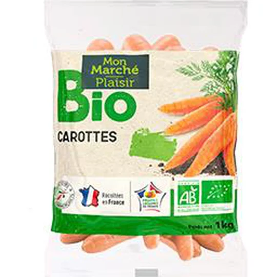 Carottes bio