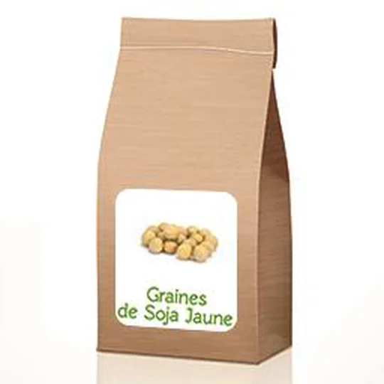 Graines de soja jaune BIO en vrac