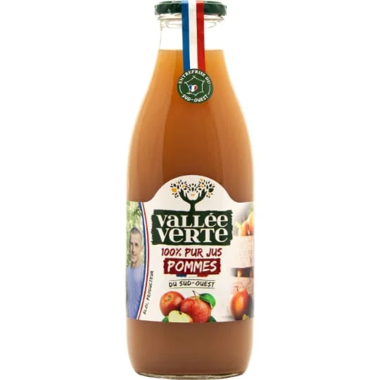 Jus de pomme pur jus