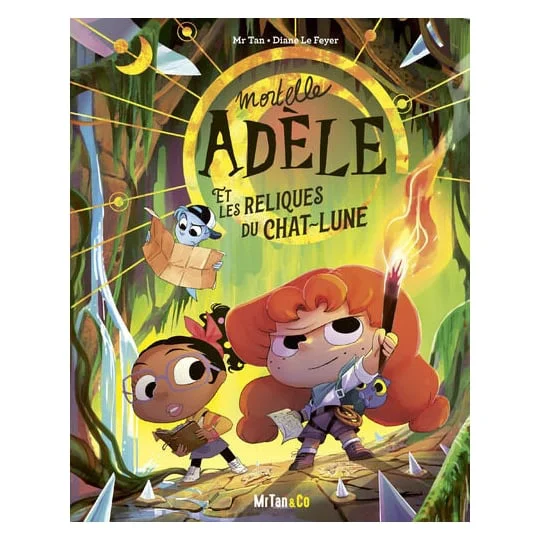BD Mortelle Adèle et les reliques du Chat-lune