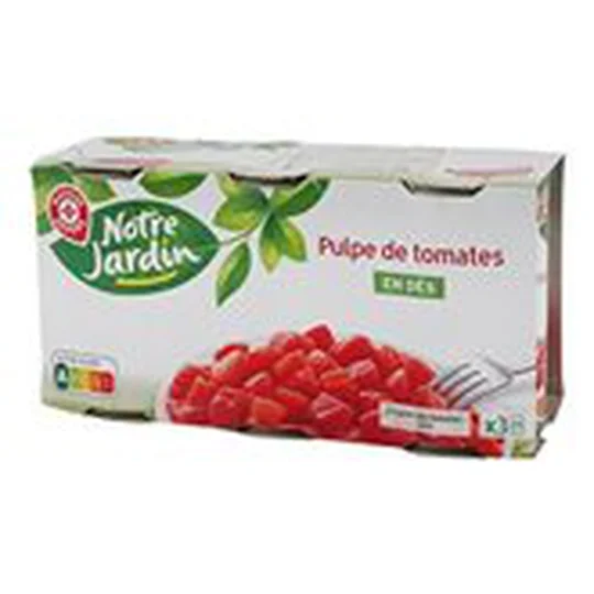Pulpe de tomate En dés
