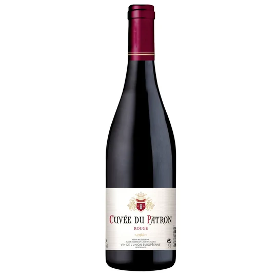 Vin de l'union européenne Cuvée du patron rouge