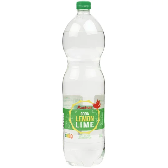 Soda saveur citron et citron vert